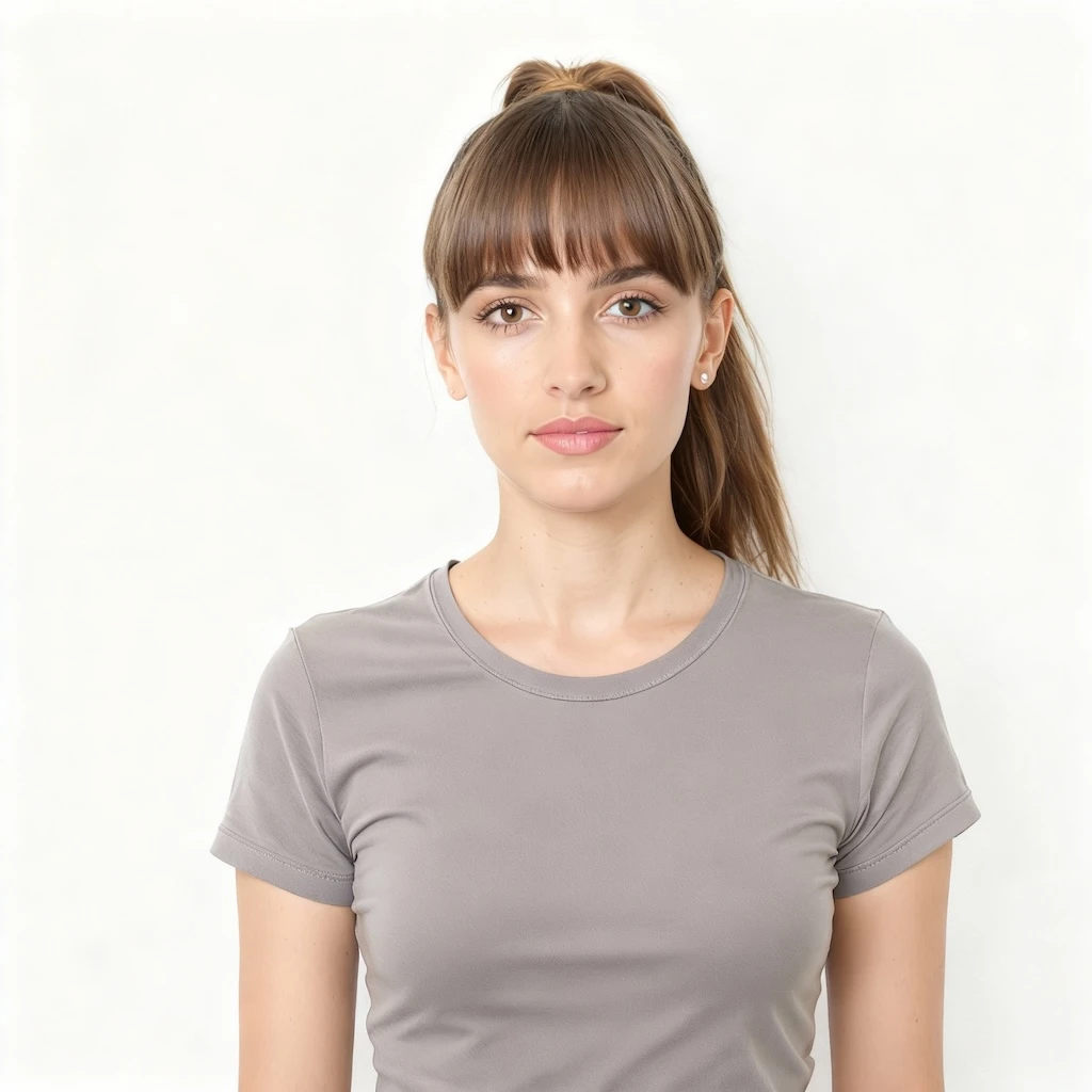 Bangs Filter AI-generated image prompt example